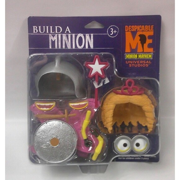 Build a Minion Despicable Me Minion Mayhem Universal Studios Princess Hero New - Picture 1 of 4